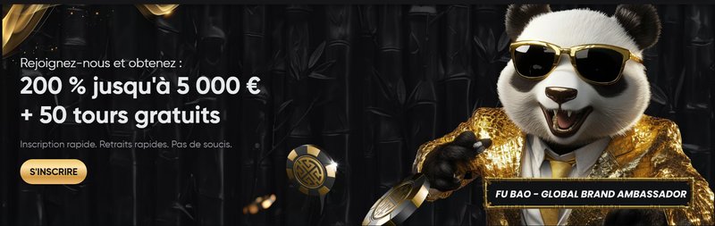 Découvrez le Golden Panda Casino Online : Casino en Ligne Sécurisé en France Découvrez le Golden Panda Casino Online : Casino en Ligne Sécurisé en France